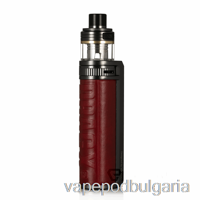 Vape 10000 Дръпки Voopoo Drag X Pro 100w Starter Kit Mystic Red